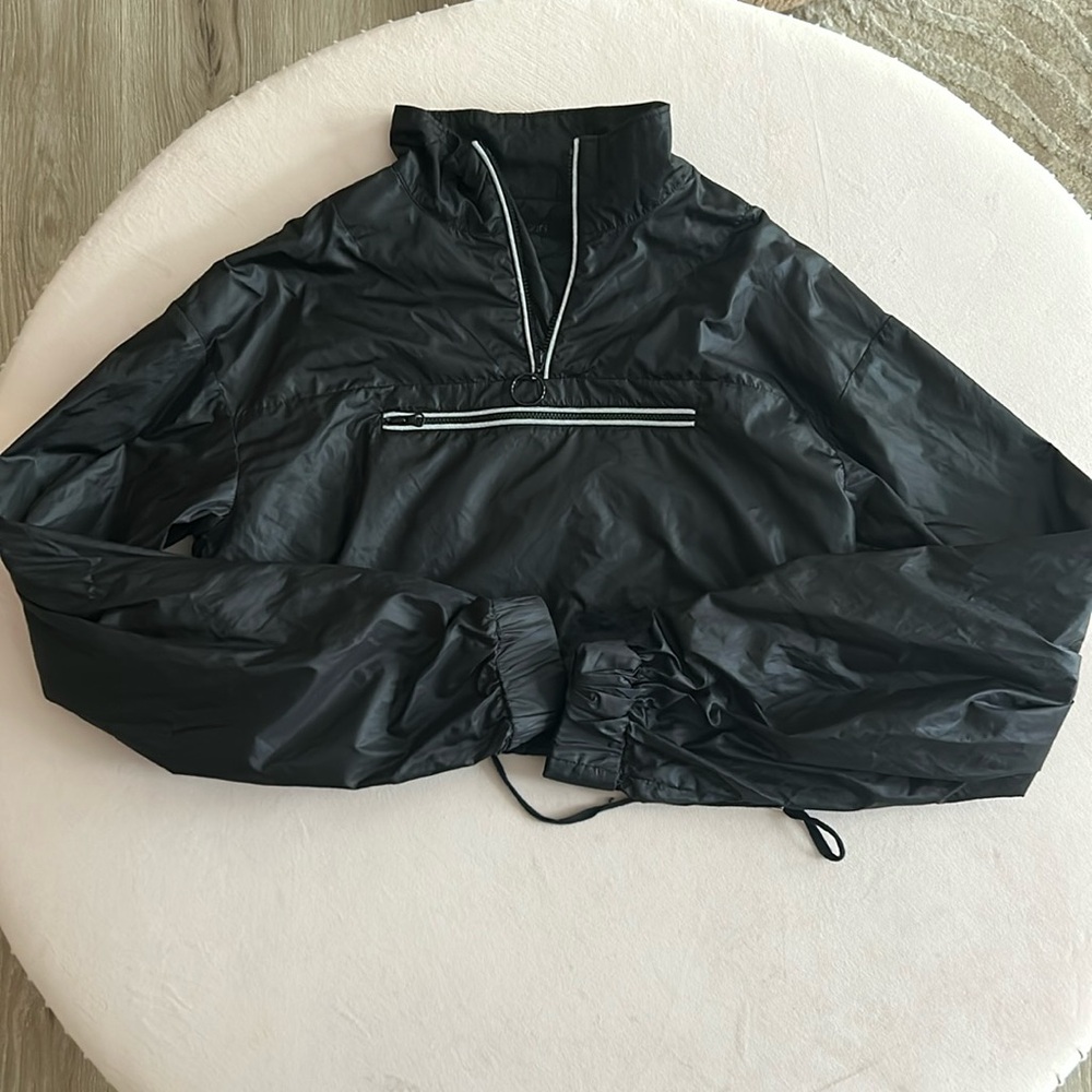 Revolve Hours Cropped Wind Breaker Jacket